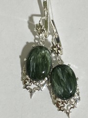 Пилея (серьги из серебра)