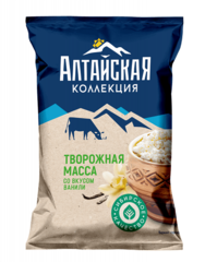 Творожная масса Алтайская коллекция со вкусом ванили 7,5% 180 г