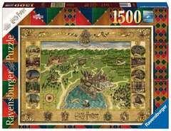 Puzzle Hogwarts Map