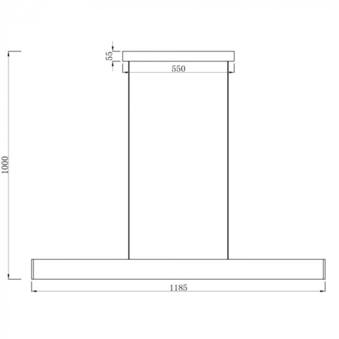 Подвесной светодиодный светильник Arte Lamp LARGO A2505SP-2WH