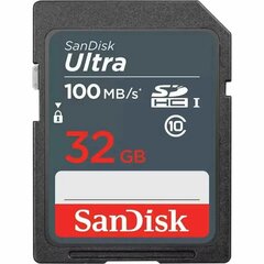 Карта памяти SanDisk 32GB Ultra SDXC Memory Card 100MBs Black