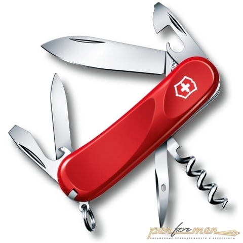 Нож перочинный Victorinox Evolution 85мм 14 функций красный (2.3803.E)