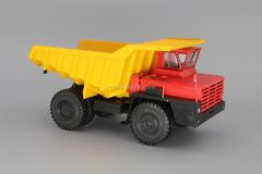 BELAZ-540A dump truck red-yellow 1:43 Nash Avtoprom