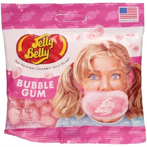 Jelly Belly Bubble Gum Джелли Белли со вкусом жевачки 70 гр