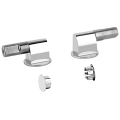 Gessi Gessi 316 Петли плавного закрывания сиденья унитаза и пробки для боковых отверстий, цвет: хром 37584#031 фото
