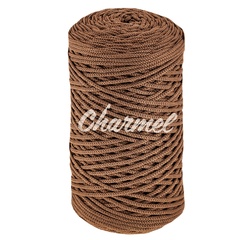 Coffee polyester cord 2 mm