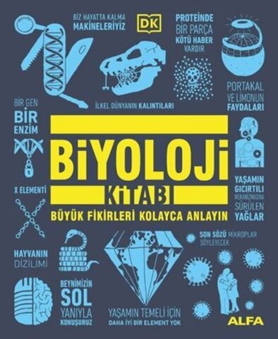 Biyoloji Kitabı - Büyük Fikirleri Kolayca Anlayın