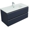 Aquanet 337945 Тумба Вега 2.0 100 2 ящ. цв.маренго (337945)