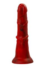 Силиконовый вибратор Monster Rex - 24,5 см. - 