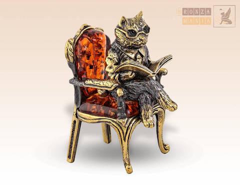 фигурка Кот Интеллигент