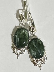 Пилея (серьги из серебра)