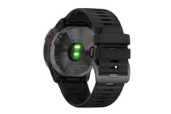 Мультиспортивные часы Garmin Fenix 6X Sapphire - Carbon Gray DLC w/ Black Band (010-02157-11)