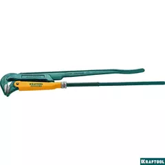 KRAFTOOL PANZER-90, №5, 4?, 745 мм, трубный ключ с прямыми губками (2734-40)