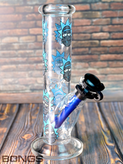 Бонг Mini Tube Rick and Morty Ice 20 СМ