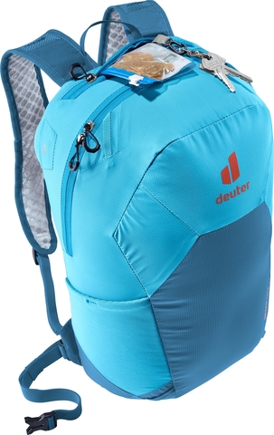 Картинка рюкзак туристический Deuter Speed Lite 17 Azure-Reef - 9