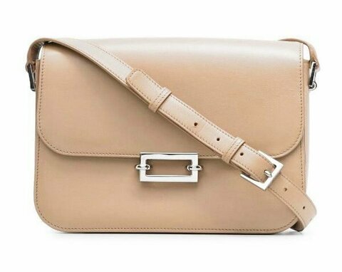 Сумка Saint Laurent Fermoir кремовый