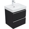Aquanet 337952 Тумба Вега 2.0 50 2 ящ. цв.черный (337952)