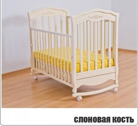Кровать Гандылян Шарлотта К2003-2 слоновая кость