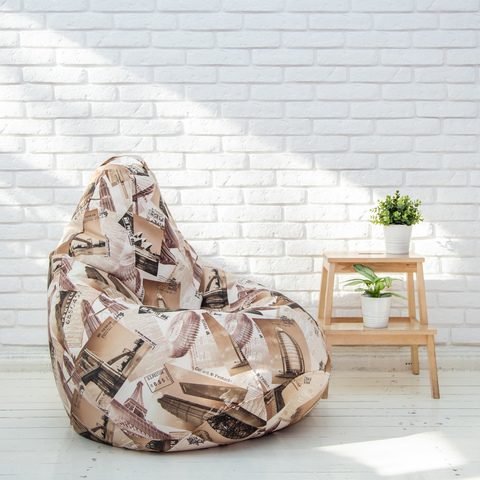 Груша M тканевая (сепия)