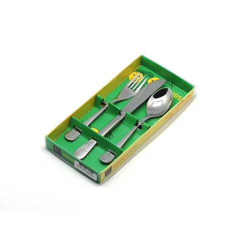 Набор детских столовых приборов на 1 персону 3 предмета Herdmar Dino