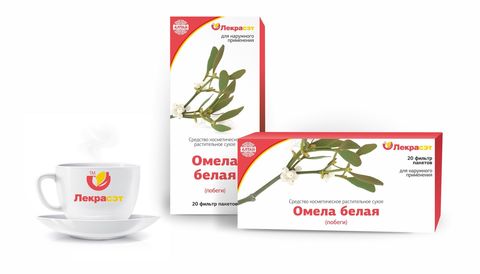 Омела белая трава, ф/пак 1,5гр №20