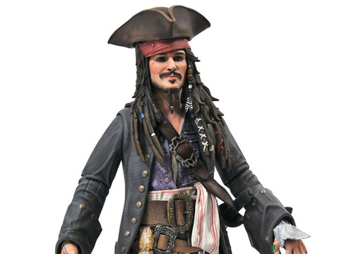 Пираты Карибского моря фигурка Джек Воробей Мертвецы не рассказывают сказки