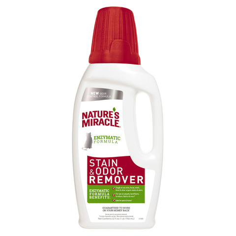 Nature's Miracle JFC S&O Remover универсальный уничтожитель пятен и запахов от кошек (946 мл)