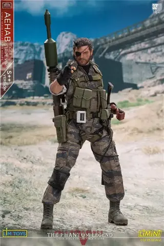 Фигурка Солид Снейк Ahab Tiger Stripe масштаб 1/12 Metal Gear
