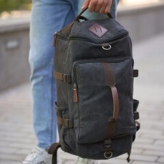 Рюкзак-баул трансформер из парусины 6001