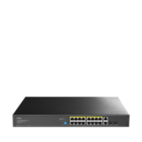 Cudy - Коммутатор с 18 гигабитными портами (16 портов PoE+) и 2 портами SFP GS1018PS2