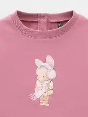 джемпер  для девочки  КР 302874/темно-розовый 1710 к641