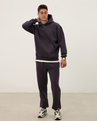 Худи с начесом MAN, антрацит