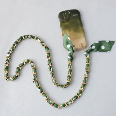 Ручка из цепочки с платком S-15