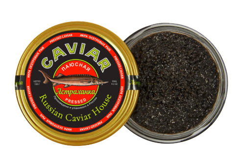 Икра паюсная "Астраханка", 120г