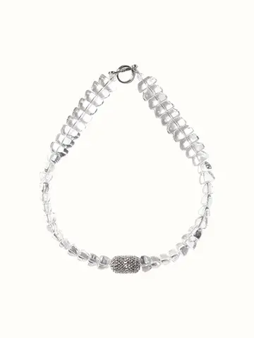 Колье «Лебединое озеро» с винтажным кулоном