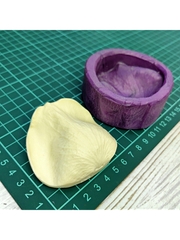 Молд пластиковый+Вайнер силиконовый лепесток розы 