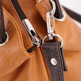 Сумка Саломея 278 македония горчичный + шоколад