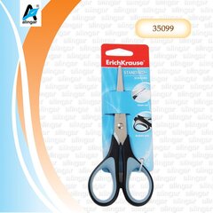 
          Ножницы канцелярские, Erich Krause, 17см "Standard + ", ассорти, пластиковые ручки с резиновыми вставками, европодвес