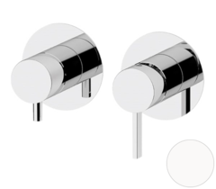 Remer MC92ZPWBBO Смеситель для душа Remer Metrica MC92ZPWBBO, белый матовый фото