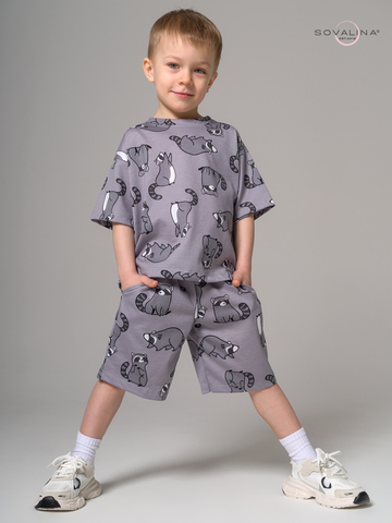 Костюм Light men енотики серые