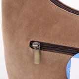 Сумка Саломея 2028 эко-замша песочный