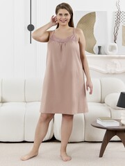Ночная сорочка Забвение-1 Виотекс БЕЖЕВЫЙ