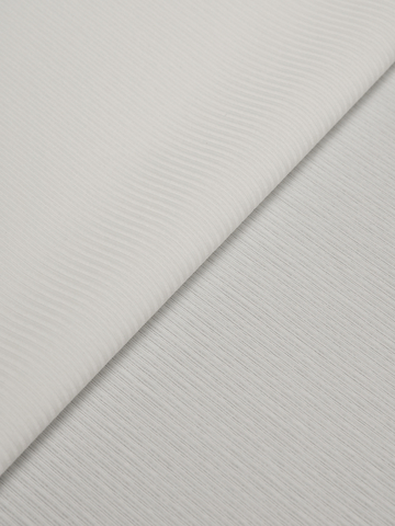 Микрофибра бельевая в рубчик матовая эластичная белая