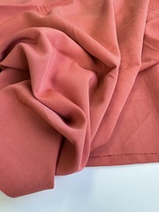 Вискоза с нейлоном, плательная ткань, Красный коралл