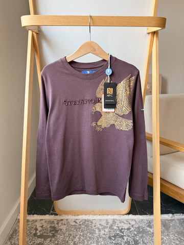 Новый хлопковый лонгслив Stefano Ricci, 128