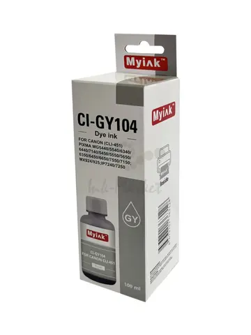 Чернила для CANON CLI-451GY (100мл,grey Dye) CI-GY104 Gloria™ MyInk