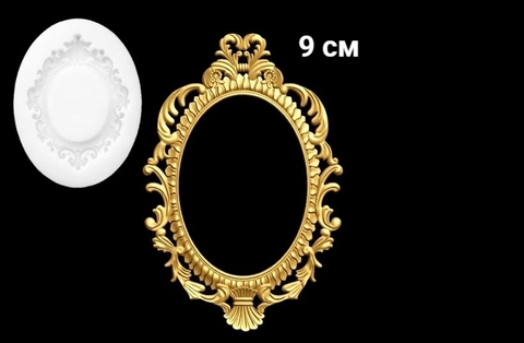 Силиконовый молд рамка № 25