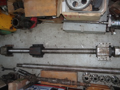 Шарико-винтовая пара ШВП L= 1810 мм Tr 68х10 в сборе