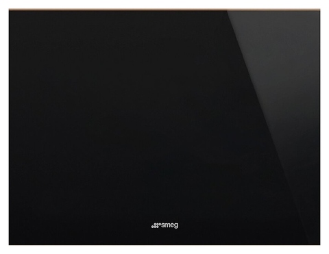 Винный шкаф SMEG CVI621NR3 черное стекло с медной фурнитурой