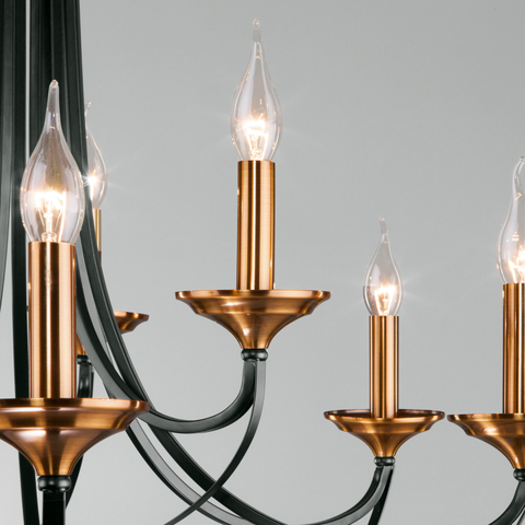 Подвесная люстра 60098/9 черный